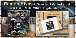 Ram&oacute;n Rivas. seleccionado en la Revista Digital "MASTERFUL MINDS" / CFA-WWAM