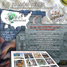 Ganador de 13 Premios_American Art Awards 2025