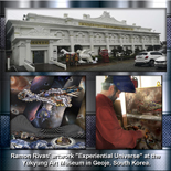 La obra de Ram&oacute;n Rivas "Universo Experiencial en el Yukyung Art Museum en Deoje / Corea del Sur