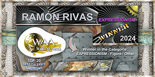 Ram&oacute;n Rivas, doble ganador en la Categor&iacute;a EXPRESIONISMO / WORLD ART AWARDS 2024