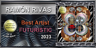 Ram&oacute;n Rivas, Mejor Artista FUTURISTA AMERICAN ART AWARDS 2023