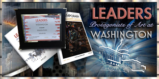 Ram&oacute;n Rivas premiado, en el Proyecto "LEADERS Protagonista de Arte en Washington" 2023