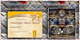 Ram&oacute;n Rivas, Premio MENTE MAESTRA 6 Premio Artista del A&ntilde;o 2024 - CFA