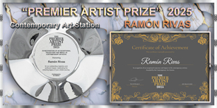 Ram&oacute;n Rivas, Premio "Premier ARTIST Prize" 2025 - Contemporary Art Station 