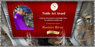 Ram&oacute;n Rivas, ganador de NOBLE ART AWARD I Contemporary Art Collectors 2026 